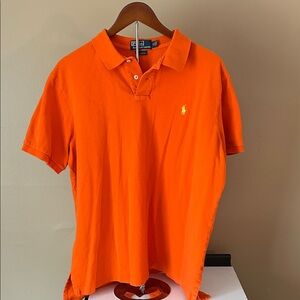 Polo by Ralph Lauren Men's Vibrant Orange Polo Shirt